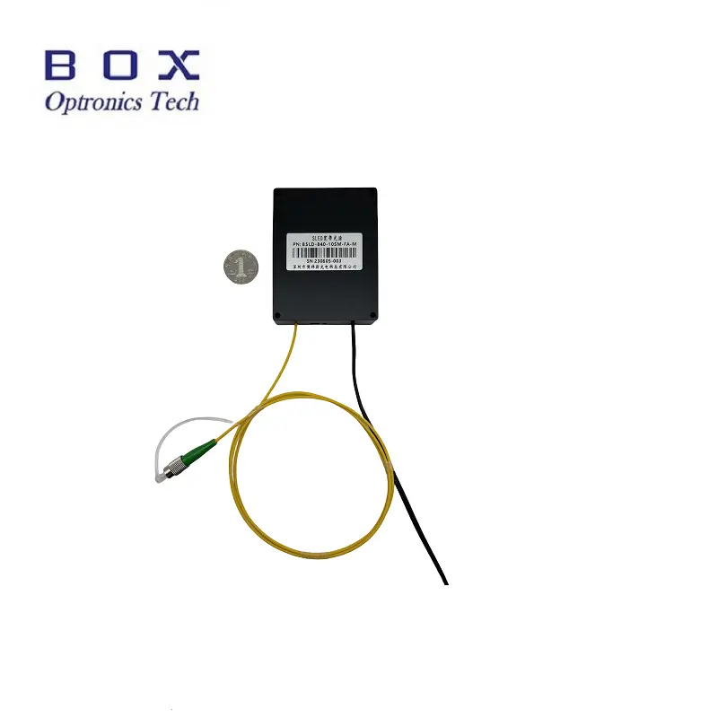 Ευρυζωνική πηγή φωτός 840nm 5mW 10nm SLD